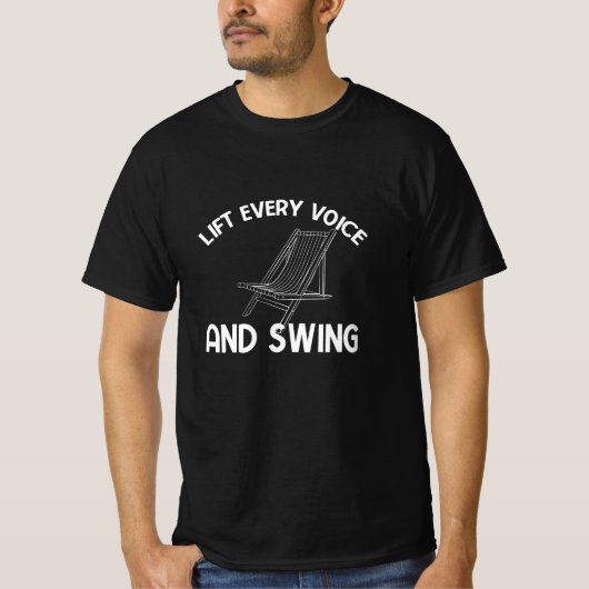 Lift Elke Stem en Swing Trending Montgomery T-shirt (Voorkant)