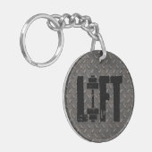 LIFT FITNESS SPORTZAAL EN TRAINING SLEUTELHANGER (Voorkant Links)