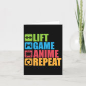 Lift, game, anime, kaart (Voorkant)