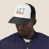 LIFT GEEN UITZONDERINGEN GYM WORKOUT TRUCKER PET (In situ)