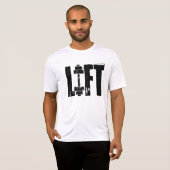 LIFT GYM WEIGHTLIFTING T-SHIRT (Voorkant volledig)