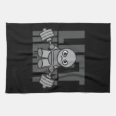 Lift Heavy - Anime Kawaii Workout Motivatie Theedoek (Horizontaal)