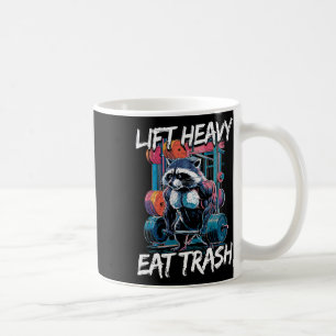 Lift Heavy Eat Trash Gewichtheffen Bodybuilding By Koffiemok