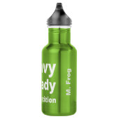 Lift Heavy Funny Gym Fit Fitness Humor & Joke Waterfles (Rechts)