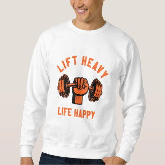 Lift Heavy Life Happy T-shirt