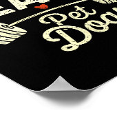 Lift Heavy Pet Dogs Gym Weightlifters Bodybuilding Poster (Hoek)