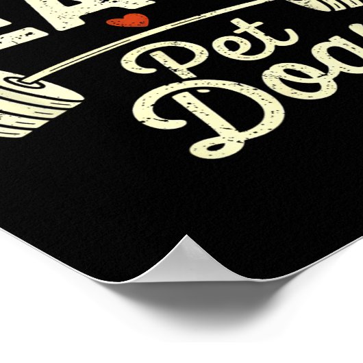 Lift Heavy Pet Dogs Gym Weightlifters Bodybuilding Poster (Hoek)