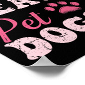 Lift Heavy Pet Dogs Workout Bodybuilding Weightlif Poster (Hoek)