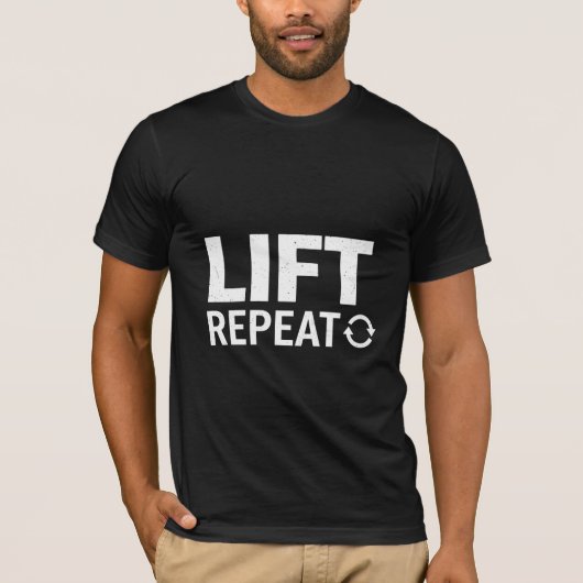 LIFT HERHALING T-SHIRT (Voorkant)
