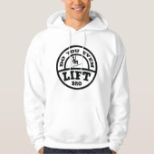 Lift je zelfs Bro? Hoodie (Voorkant)
