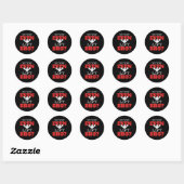 Lift je zelfs Bro Ronde Sticker (Vel)