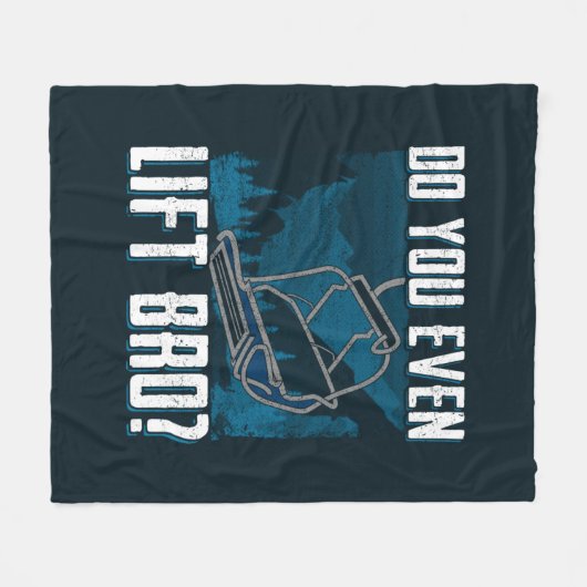 Lift je zelfs Bro Ski Novelty? Fleece Deken (Voorkant (Horizontaal))
