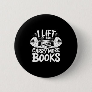 Lift kan meer boeken dragen lezer fitness ronde button 5,7 cm
