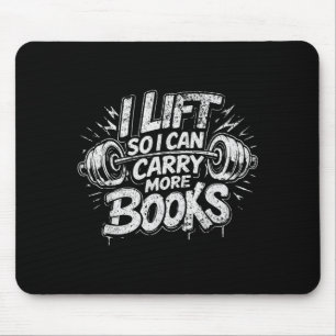 Lift kan meer boeken dragen lezers lezer muismat