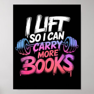 Lift kan meer boeken dragen Lezers Lezer Poster