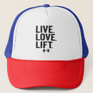 Lift Lift Funny Fitness Weight Liften Gym Trucker Pet