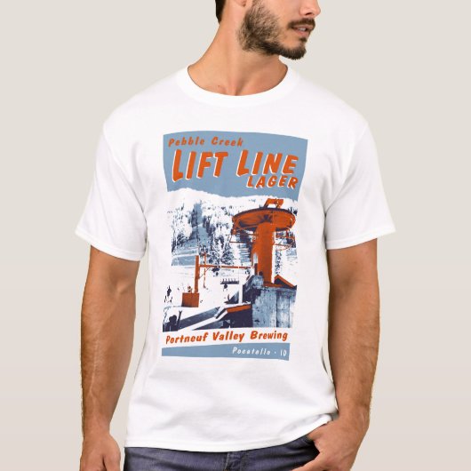 Lift Line Lager T-shirt (Voorkant)