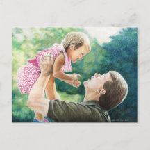 "Lift me Up" Oorspronkelijk Art Briefkaart