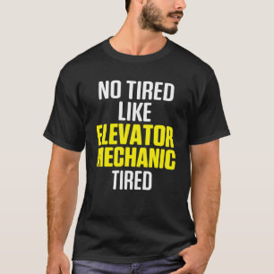 Lift Mechanisch Onderhoud Vrouw Pride Technicia T-shirt