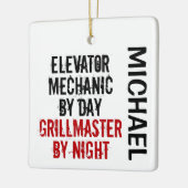 Lift Mechanische Grillmaster CUSTOM Keramisch Ornament (Links)