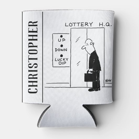 Lift of lift in een Cartoon met hoofdkwartier Blikjeskoeler (Voorkant)