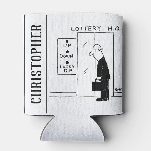 Lift of lift in een Cartoon met hoofdkwartier Blikjeskoeler (Achterkant)