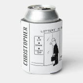 Lift of lift in een Cartoon met hoofdkwartier Blikjeskoeler (Blikje Achterkant)