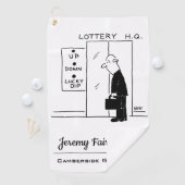 Lift of lift in een Cartoon met hoofdkwartier Golfhanddoek (Insitu)