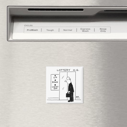 Lift of lift in een Cartoon met hoofdkwartier Magneet (Insitu (Vaatwasser))