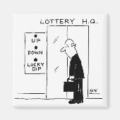 Lift of lift in een Cartoon met hoofdkwartier Magneet (Voorkant)