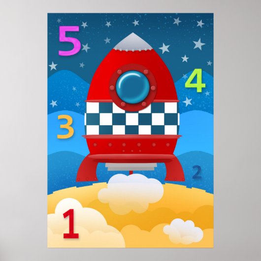 Lift off - afdruk poster (Voorkant)