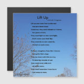 LIFT OMHOOG MAGNETISCHE KAART (Voorkant / Achterkant)