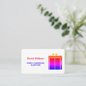 Lift Service Onderhoud Visitekaartje (Staand voorkant)