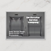 Lift Service Visitekaartje (Voorkant)