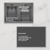 Lift Service Visitekaartje (Voorkant / Achterkant)