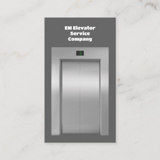 Lift Services Visitekaartje (Voorkant)