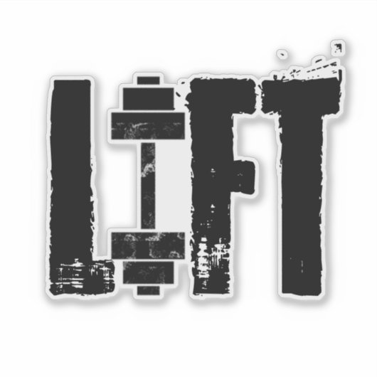 LIFT STICKER (Voorkant)
