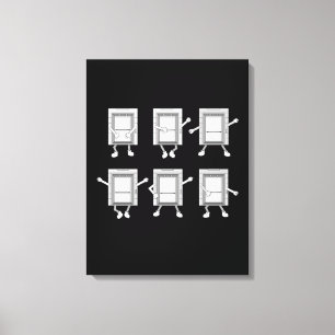 Lift Technician Gift Mannen Lift Mechanic Canvas Afdruk