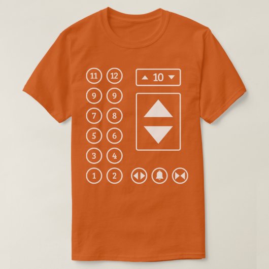 Lift Technicus Lift Mechanica 1 T-shirt (Design voorkant)