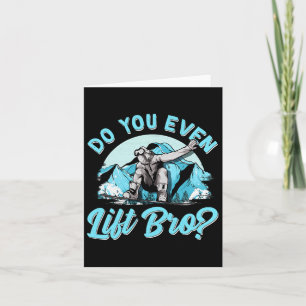 Lift u zelfs broodrooster en snowboarders kaart