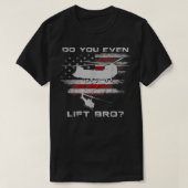 Lift u zelfs de CH-47 Chinook Helikopter Funn op. T-shirt (Design voorkant)