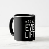 Lift u zelfs? mok (Voorkant links)