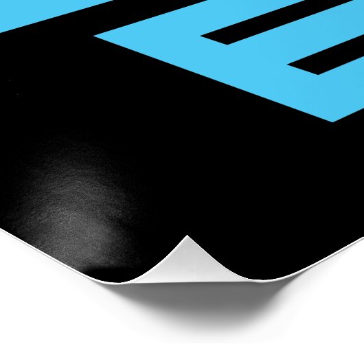 Lift u zelfs schimmels Mannen Perfect Poster (Hoek)