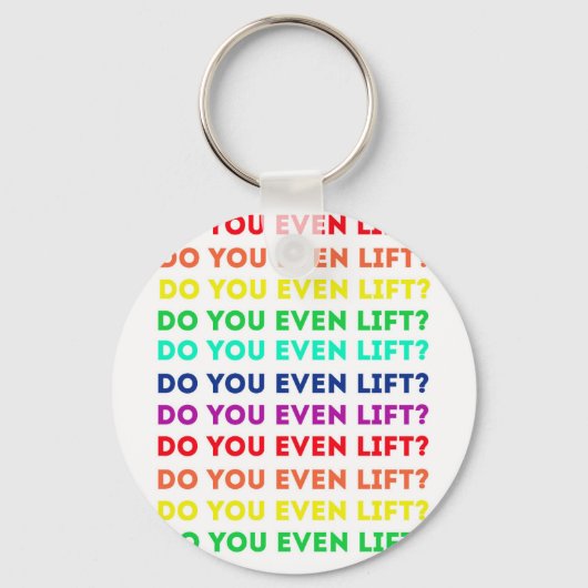 Lift u zelfs? sleutelhanger (Voorkant)