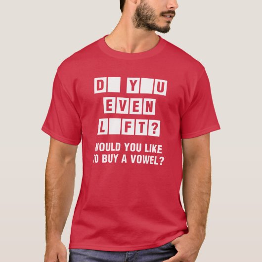 Lift u zelfs? Wil je een handdoek kopen? T-shirt (Voorkant)