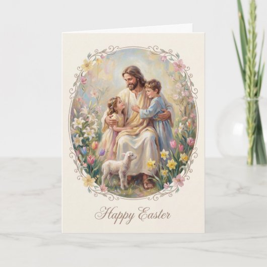 Lift Up Your Eyes Easter Card Kaart (Voorkant)