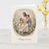 Lift Up Your Eyes Easter Card Kaart (Gele Bloem)