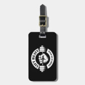 Lift Zwaar Er is geen Hack Bagagelabel (Voorkant verticaal)