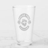 Lift Zwaar Er is geen Hack Glas (Achterkant)