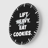 Lift Zware, Eet Cookies - Grappig - Nieuwigheid Wo Grote Klok (Hoek)